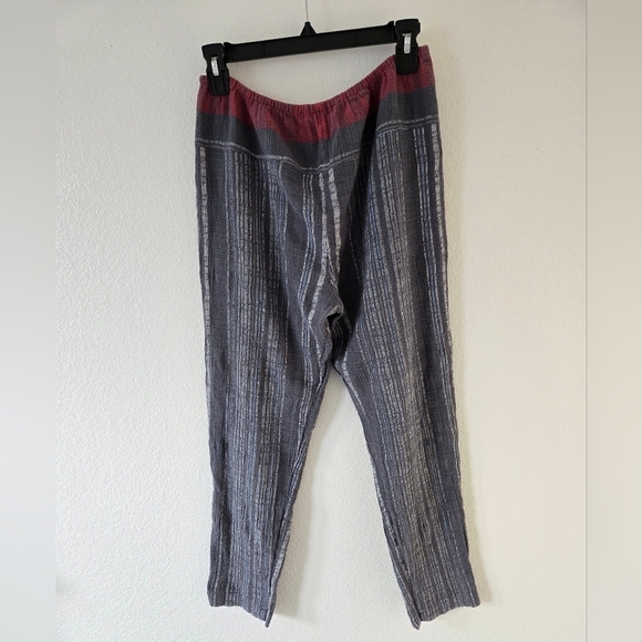Xirena Antibes Stripe Pascal Pants in Absinthe size Small 100% Cotton Gauze - Picture 4 of 16